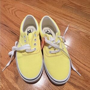 Yellow vans!6.0 men 7.5 women